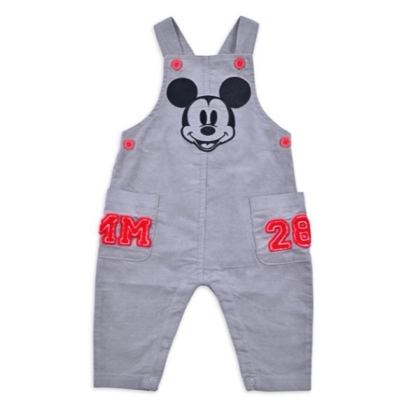Disney Other - Disney Baby Mickey Mouse Corduroy Overalls